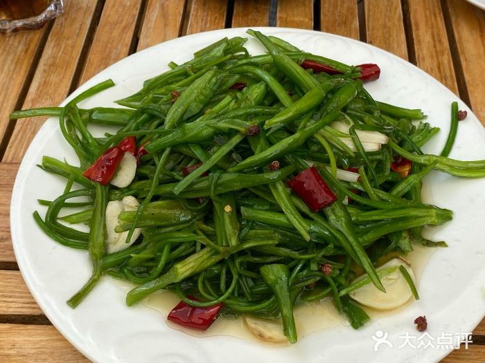 入迷餐吧·纳西庭院云南菜-炝炒水性杨花-菜-炝炒水性杨花图片-丽江