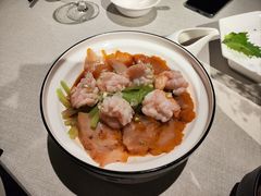 热炝牡丹虾球-狮王府淮扬菜(老门东店)