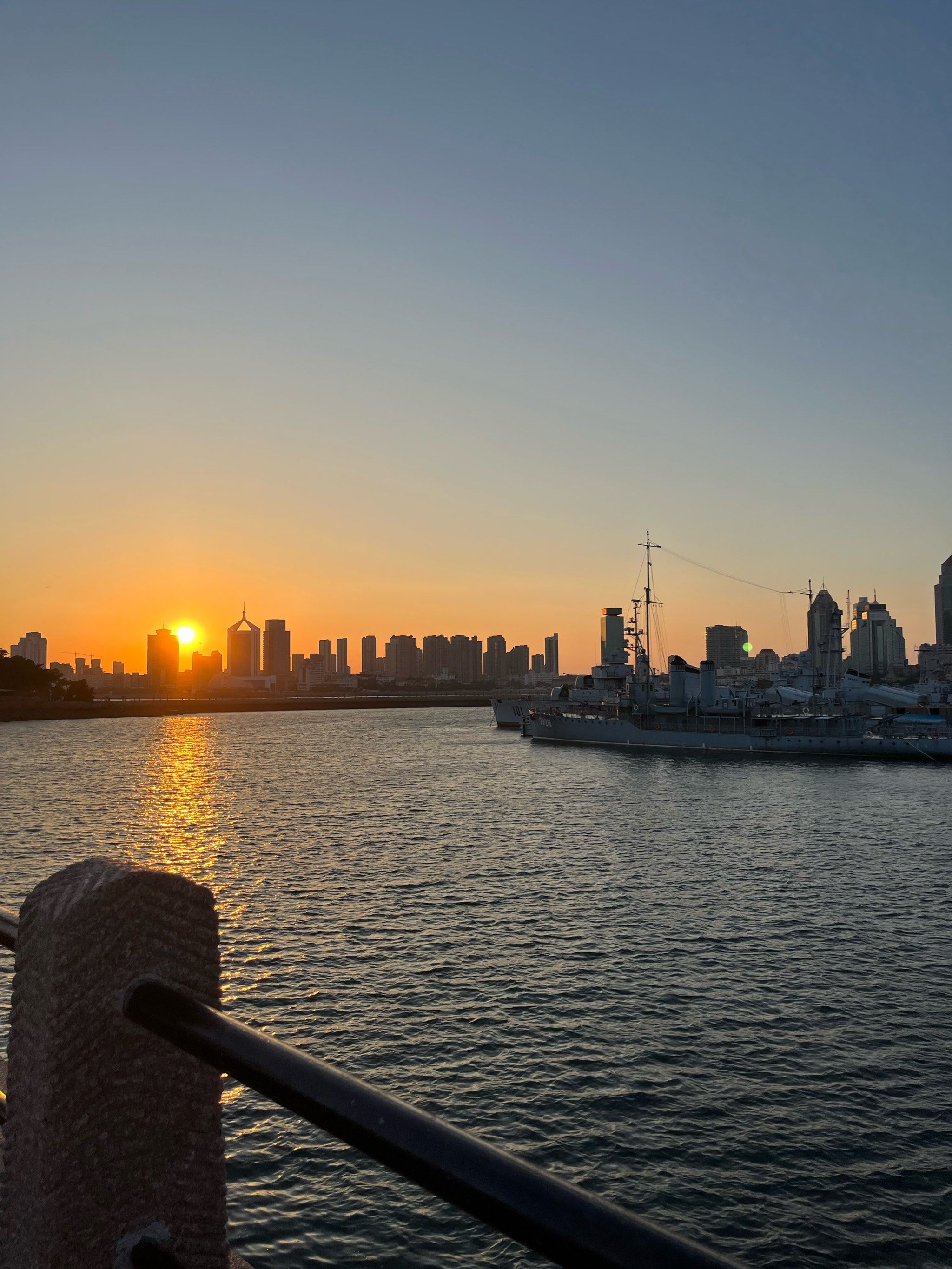 小青岛的日落93