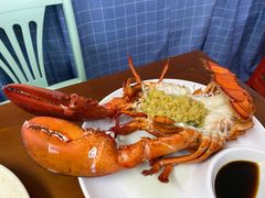 蒜蓉蒸波士顿龙虾-强记龙虾钳(定安里店)