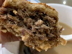 烧饼夹烧牛羊肉-老爆肚满五香烧牛羊肉