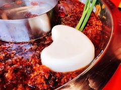 谭血鸭红锅底-谭鸭血老火锅(漳州路店)