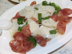 香肠炒年糕-蒋家桥饺面店(四望亭路店)