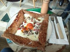 鸡蛋蘑菇熏肉荞麦可丽饼-RAC BAR(安福路店)