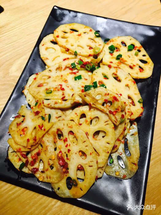 李不管把把烧(海上世界店)香辣藕片图片