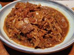 五花肉炒酸菜粉-95号酱骨·一块豆腐(展春园西路店)