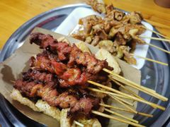 炸肉串-谢怀亮芝麻茶