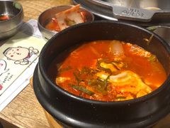 海鲜嫩豆腐汤-姜虎东白丁烤肉(苏州中心店)