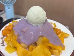 双芋芒果冰沙-鲜芋仙(观音桥大融城LG店)