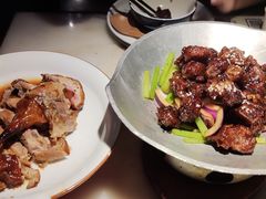 蒜香蜜汁排骨-绿茶餐厅(同成街华联店)
