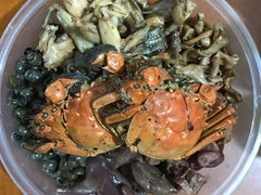 卤螃蟹、卤青蛙、鸭脖、鸭肠、鹌鹑、螺丝-黄毛鸭脖(汉阳总店)