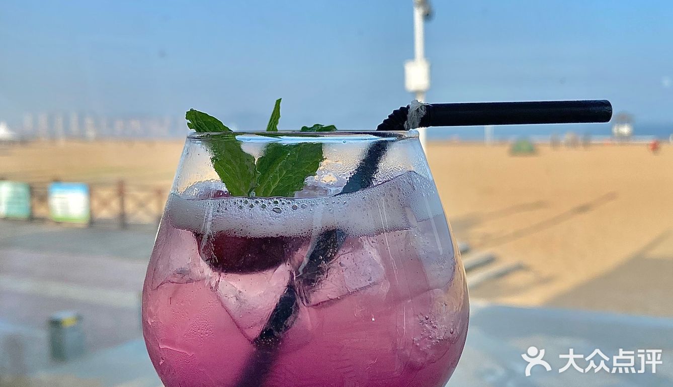 青岛·巨巨巨好看的海景沙滩咖啡厅🏖️