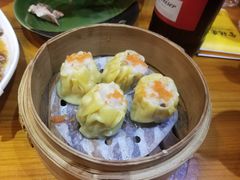 蟹籽烧麦-金穗园·砂锅粥.醉鸡煲火锅(长寿路店)