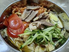 -吉林延边牛肉汤饭，大冷面