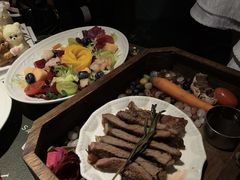 澳洲谷饲M5西冷牛排-第101座花园餐厅(湖滨88店)