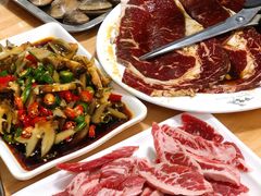 烤肋条-农民烧烤(延边社区店)