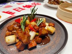 招牌黑椒蒜香禾牛肉粒-俏江南天津时尚曲艺主题餐厅(马场道店)