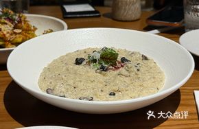 Truffle Mushroom Cheese Risotto