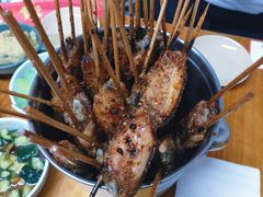 招牌秘烤鸡翅-炒豆合作社(东四总店)