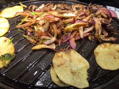 -燚店·铁板鱼蛙·烤肉·烤串(北新桥店)