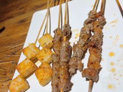 烤羊肉串-平娃三宝烧烤·面食(南小街店)