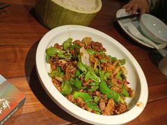 青椒炒肉丝-望湘园·洞庭渔宴(浦江欢乐颂店)
