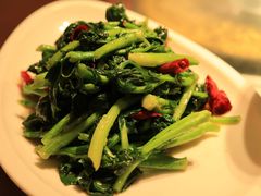 炝炒白油菜-永乐饭店