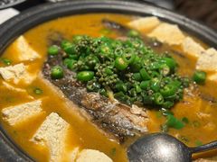 -探鱼·鲜青椒爽麻烤鱼(广州花都来又来店)