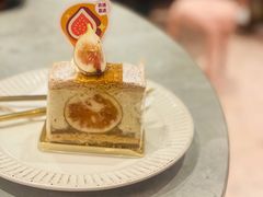 无花果·焙茶拿破仑-KNOTKNOT珞珞·日式甜品(K11店)