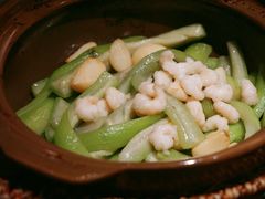 湖虾仁玉带丝瓜-南京大牌档(济南万象城店)