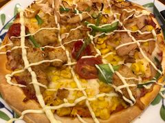 鸡肉双拼披萨-萨莉亚意式餐厅(中北永旺店)