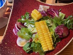 扇贝柚子海蜇沙拉-花潮料理艺食馆(世欧广场店)