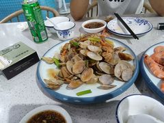 爆炒花甲-锦里海景海鲜餐厅.三亚老字号(亚龙湾中心广场店)