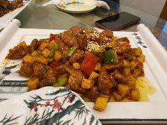 黑椒蘑菇牛肉粒-清真•蜀风园(丁字沽店)