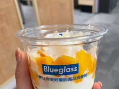 百香果奇亚籽芒果椰子冷粹酸奶-Blueglass酸奶(财富购物中心店)