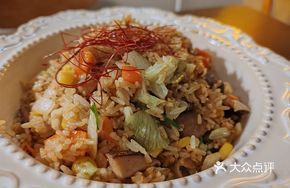 Mushroom Beef Fried Rice
