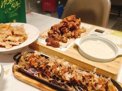 铁板烧汁茄夹-北李·海肠捞饭·大连菜(望京凯德MALL店)