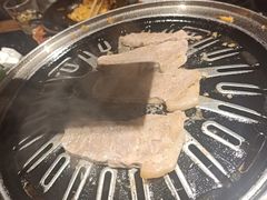 调味猪五花-九田家黑牛烤肉料理(珠江摩尔店)