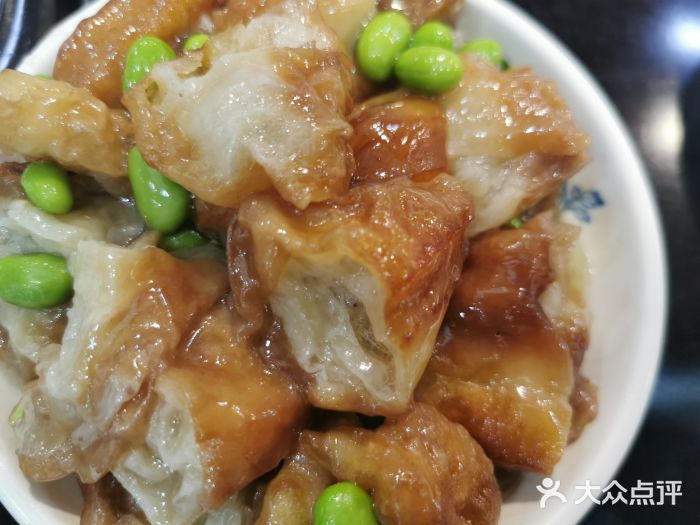 姑苏鸿昌兴大食堂(中山北路店)油条毛豆图片