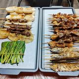 冬天夜里的烧烤～