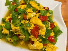 双椒炒鸡蛋-环秀楼(黄山呈坎店)