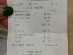 -Long Bar(莱佛士酒店)