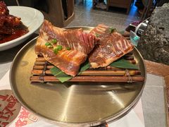 -草家酱蟹炭火烤肉店(珲春南路一店)