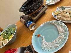 河豚鱼菊盛薄切-天正河鲀·河豚亭(大连店)