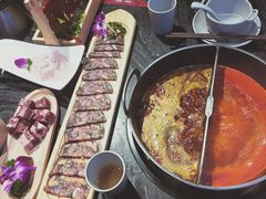 -热火朝天鲜切牛肉火锅(南强街巷店)