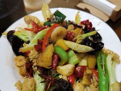 干煸花菜-丁里羊肉小镇(天鹅湖总店)