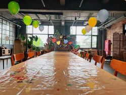 -团子宝宝宴派对百日宴生日布置策划·求婚策划·气球布置别墅民宿