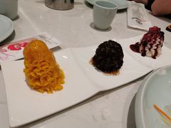 三色山药泥-北李妈妈菜·海肠捞饭(高新万达店)