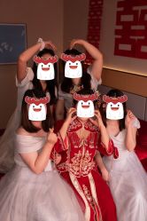 -桃子造型婚纱礼服(凤起广场店)