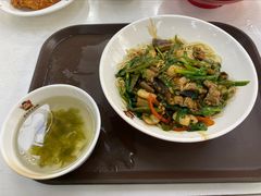 虾爆鳝拌面-常熟炒浇面馆(蓝旗街店)
